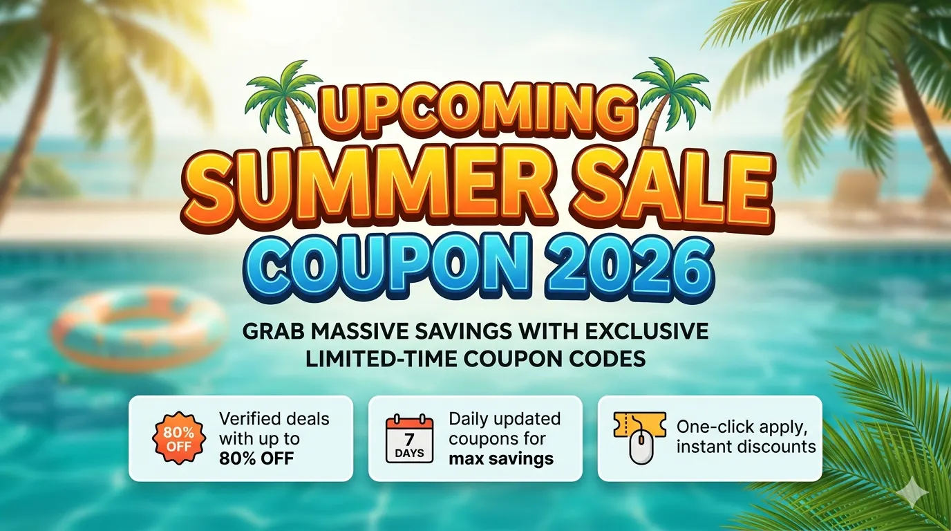Upcoming Summer Sale Coupon 2026